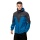 Jack Wolfskin hiking jacket DNA Rhapsody with system zipper - waterproof, windproof, PFC-free - blue men